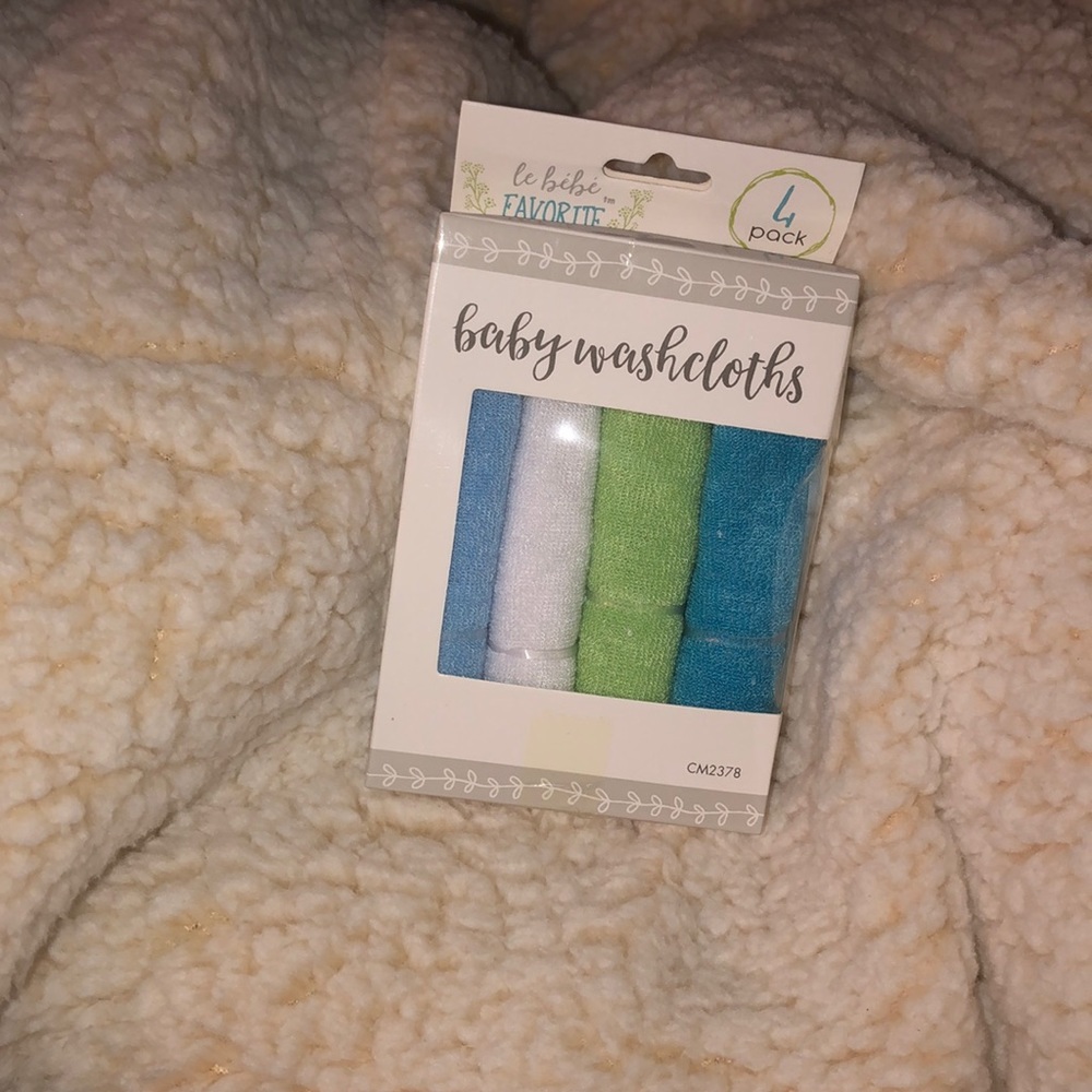 Baby wash cloths